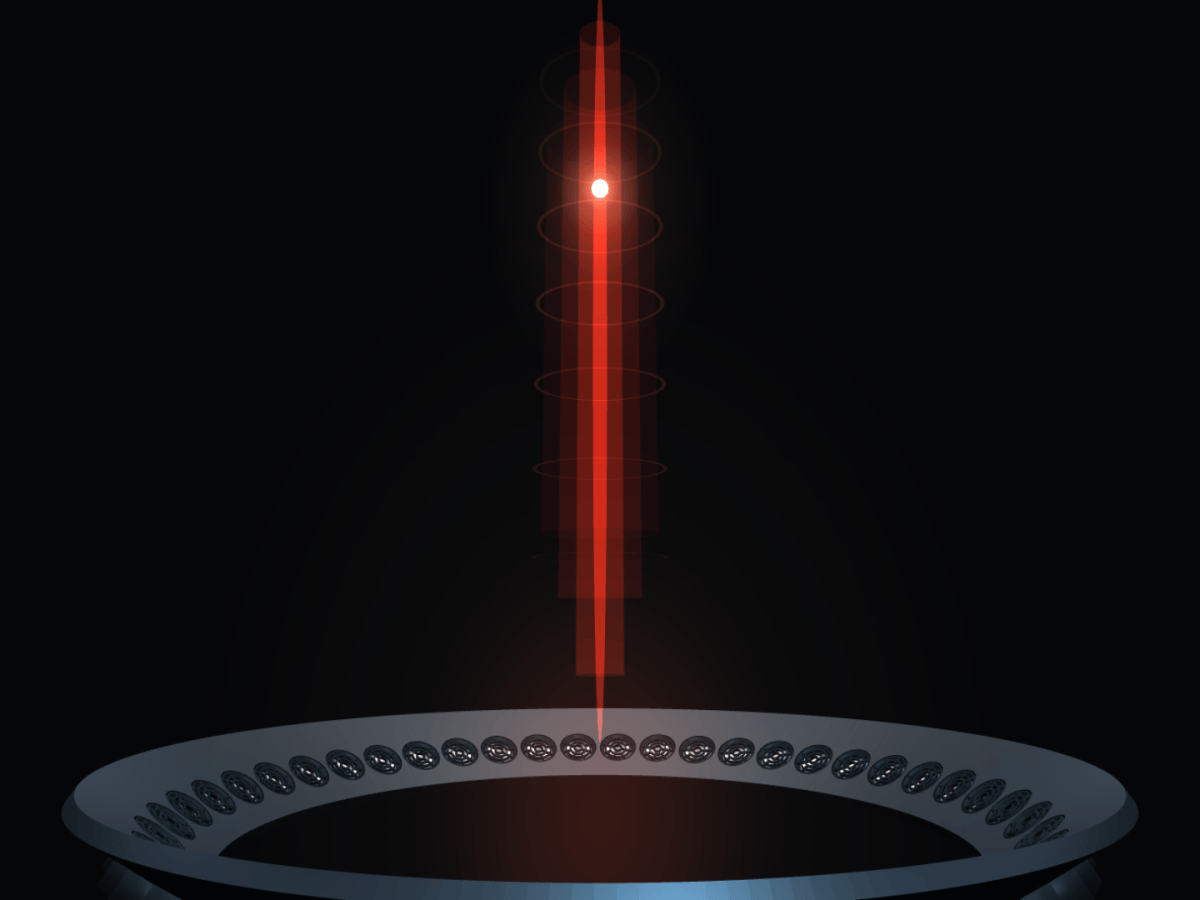 Levitating Objects from 40 cm Away with a Single Ultrasonic&nbsp;Array